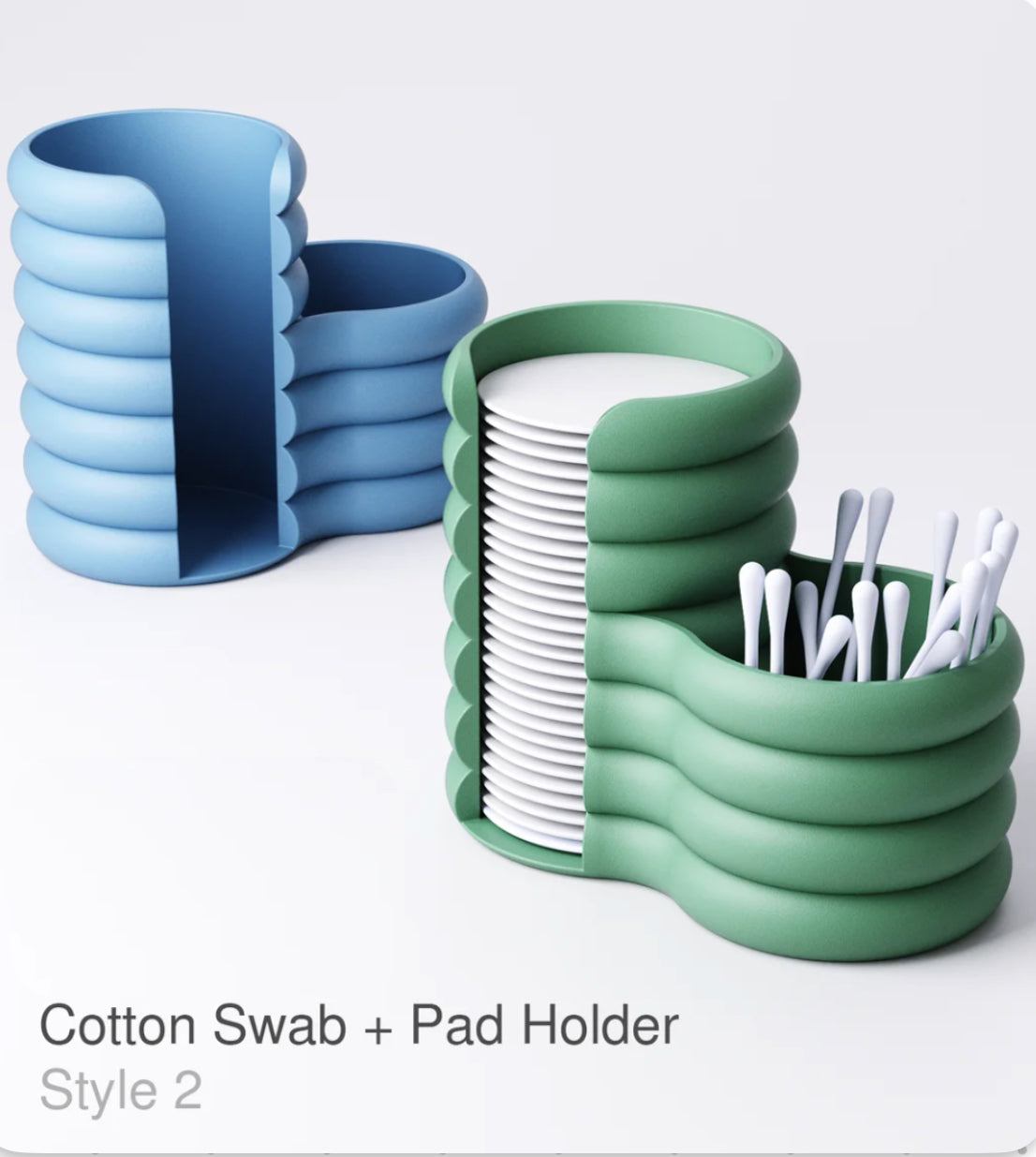 Kulak Çubuğu ve Makyaj Pamuğu Organizer