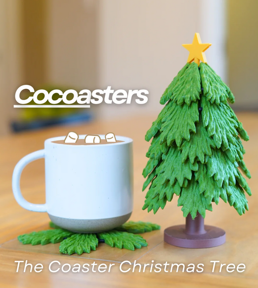 Pinecoaster - Christmas Bardak Altlığı