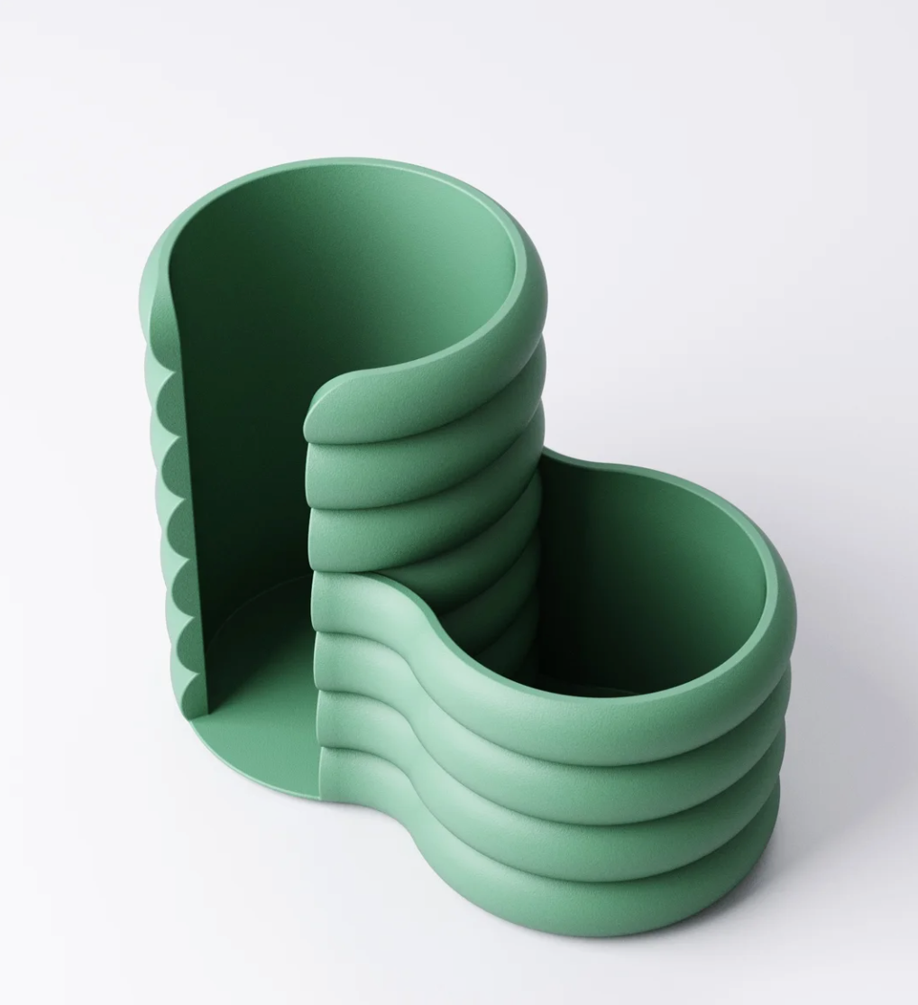 Kulak Çubuğu ve Makyaj Pamuğu Organizer