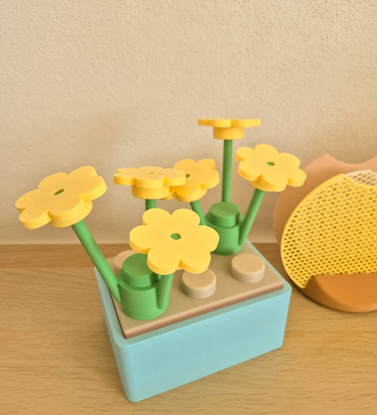 Lego Çiçek Kutu