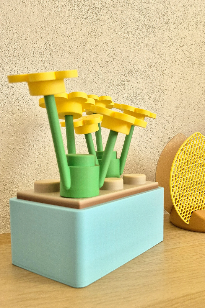 Lego Çiçek Kutu